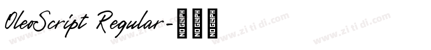 0leoScript Regular字体转换 0leoScript Regular字体转换
